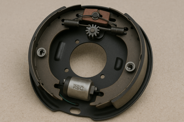 Electric Brake Assembly For Dexter, 12.25" x 5", Right Hand, Fits 12,000lb Axles, Black Wire  6-8-23